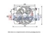 ITAL1 51887899 Fan, radiator